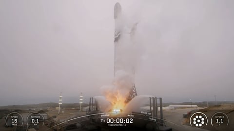 Six new satellites for ICEYE and its customers launched aboard the Transporter-14 rideshare mission